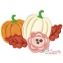 Pumpkin Swag-2 Applique Design Pattern-3