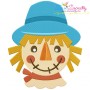 Scarecrow Head Embroidery Design Pattern-1