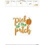 Pick of The Patch Fall Lettering Embroidery Design Pattern-4
