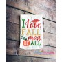 I Love Fall Most of All Lettering Embroidery Design Pattern-2