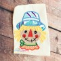 Scarecrow Head Applique Design Pattern-2