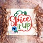 Spice It Up Pumpkin Lettering Embroidery Design Pattern-2