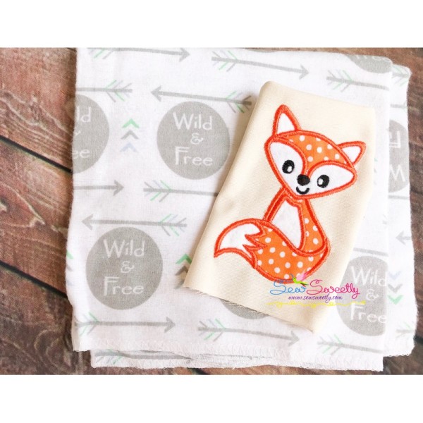 Fall Fox-2 Applique Design Pattern-1