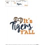 It's Tigers Y'all Football Embroidery Design Pattern-2