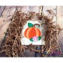 Pumpkin With Flower Applique Design Pattern-2