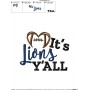 It's Lions Y'all Football Embroidery Design Pattern-2