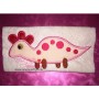 Cute Dino-2 Applique Design Pattern-2