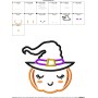 Witch Pumpkin Applique Design Pattern-3