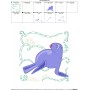 Sea Life Block- Seal Embroidery Design Pattern-2