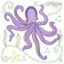 Sea Life Blocks Embroidery Design Bundle-3