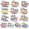 It's Football Y'all Embroidery Design Bundle- 1