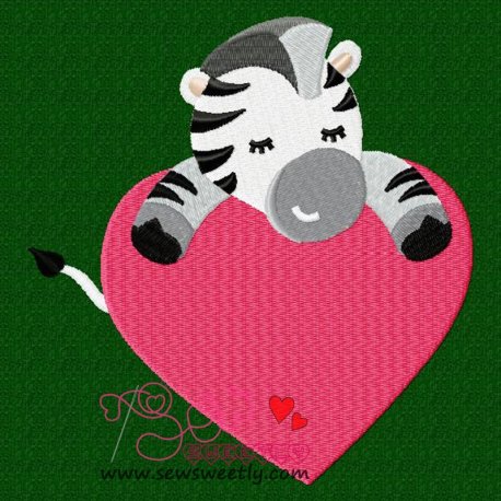 Safari Valentine-9 Embroidery Design- 1