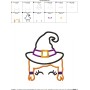 Halloween Face- Witch- Applique Design Pattern-2