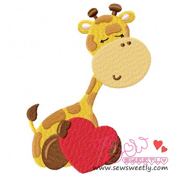 Safari Valentine-6 Embroidery Design Pattern-1