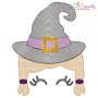 Halloween Faces Sketch Embroidery Design Bundle-3