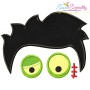 Halloween Faces Applique Design Bundle-5