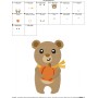 Fall Bear Boy Embroidery Design Pattern-2