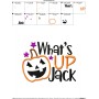 What's Up Jack Lettering Applique Design Pattern-2