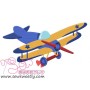 Airplane-1 Embroidery Design Pattern-2
