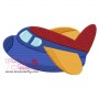 Airplane-3 Embroidery Design Pattern-1
