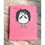 Hedgehog Girl Applique Design Pattern-3