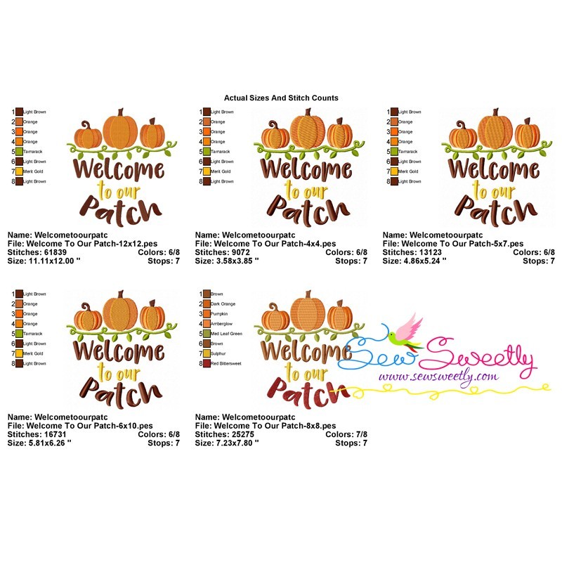 Welcome To Our Patch Carol R Davis