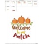 Welcome To Our Patch Lettering Embroidery Design Pattern-3