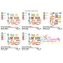 Fall in Love With Autumn Lettering Embroidery Design Pattern-2