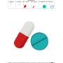 Medical Pills Embroidery Design Pattern-3