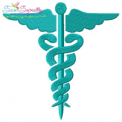 Medical Symbol Embroidery Design Pattern-1