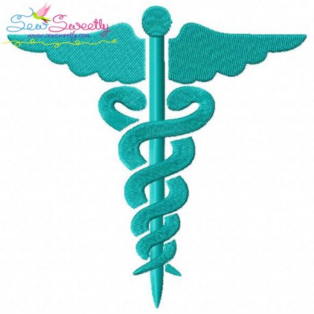 Medical Symbol Embroidery Design
