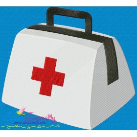 Doctor's Bag Embroidery Design Pattern-1