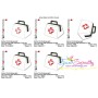 Doctor's Bag Applique Design Pattern-2