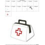 Doctor's Bag Applique Design Pattern-3