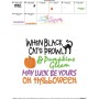 When Black Cats Prowl Lettering Embroidery Design Pattern-3
