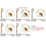 Fall Animal Frame- Hedgehog Embroidery Design Pattern-2