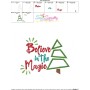 Believe in the Magic Lettering Applique Design Pattern-3