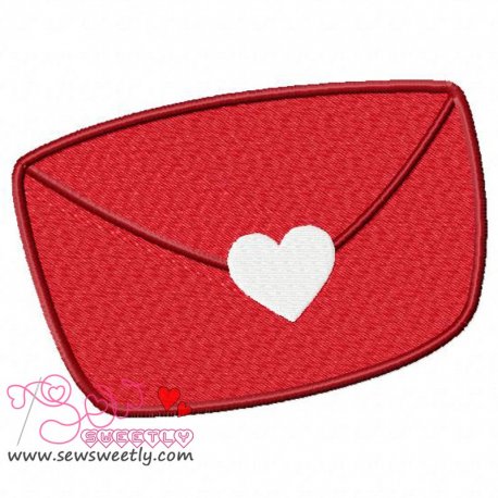 Love Letter Embroidery Design Pattern-1
