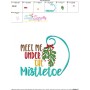 Meet Me Under The Mistletoe Lettering Embroidery Design Pattern-3