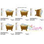 Baby Jesus Embroidery Design Pattern-2
