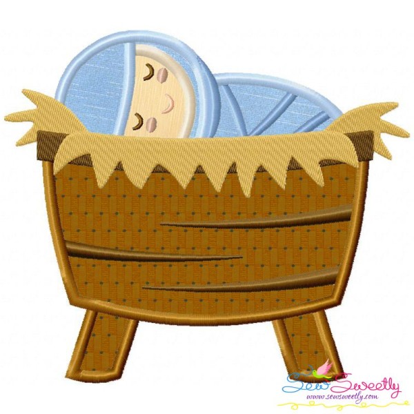 Baby Jesus Applique Design Pattern-1