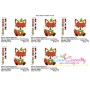 Christmas Baby Animal- Fox Embroidery Design Pattern-2
