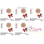 Swirl Lollipop Ribbon Embroidery Design Pattern-2