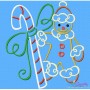 Christmas Swirls Embroidery Design Bundle-3