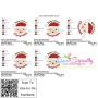Baby's First Christmas Embroidery Design Pattern-2