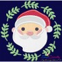 Christmas Frame Santa-2 Applique Design Pattern-1