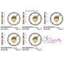 Christmas Frame- ELF Embroidery Design Pattern-2
