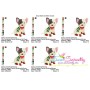 Christmas French Bulldog Embroidery Design Pattern-4