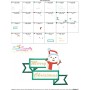 Merry Christmas Ribbon- Snowman Lettering Applique Design Pattern-3