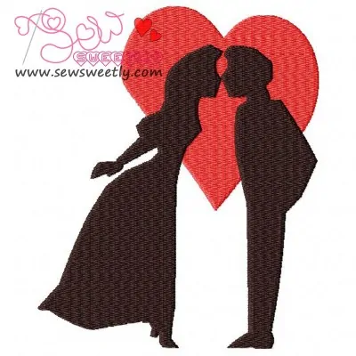 Love Embroidery Design Pattern-1